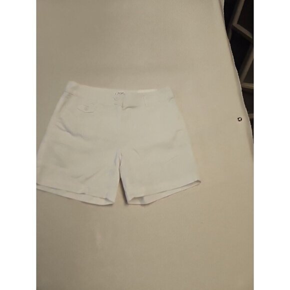 Ann Taylor LOFT Pants - Ann Taylor Loft Women's 6 Inches Flat Front Cotton Chino Shorts White Size 2 New